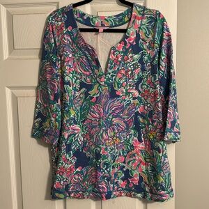 Lilly Pulitzer Justina Tunic size Large